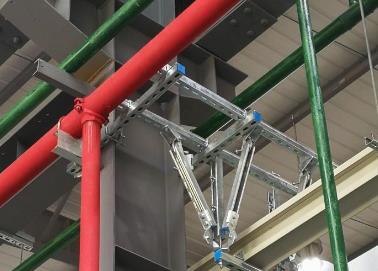 鸡西市该抗震支架的整体式支吊架结构协调性好
